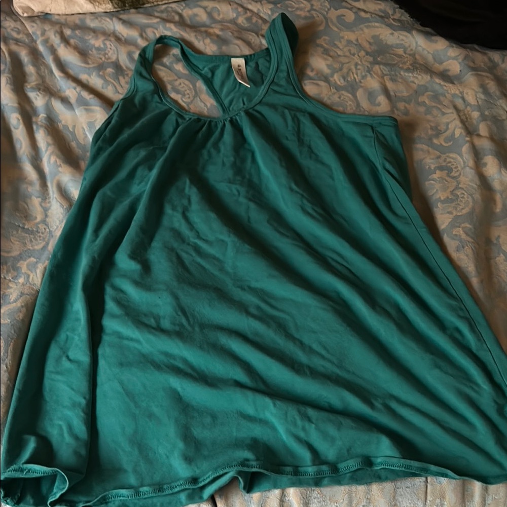 Teal Racerback Tank Top